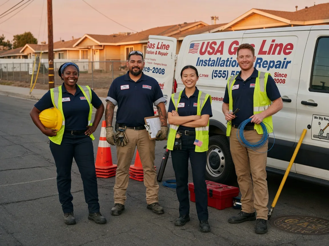 Gas Line Installation company in Bruno, NE